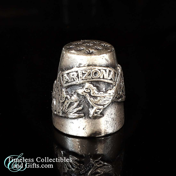 1980s Gatehouse Pewter Arizona Thimble 2a