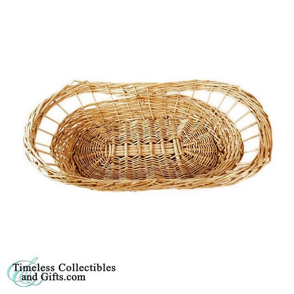 Breadbasket Open Weave Handwoven Wicker 1