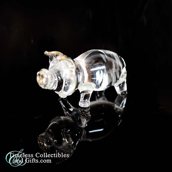 Glass Pig Figurine 1 copy