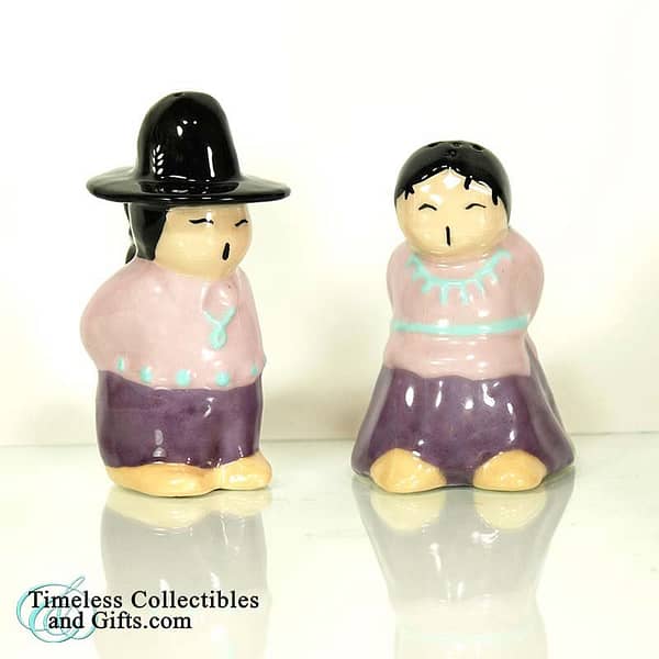 Native American Salt Pepper Shaker 9