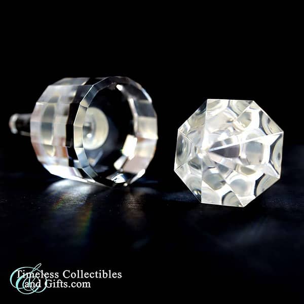 OLEG CASSINI SET OF 2 CRYSTAL BOTTLE STOPPERS 4 copy