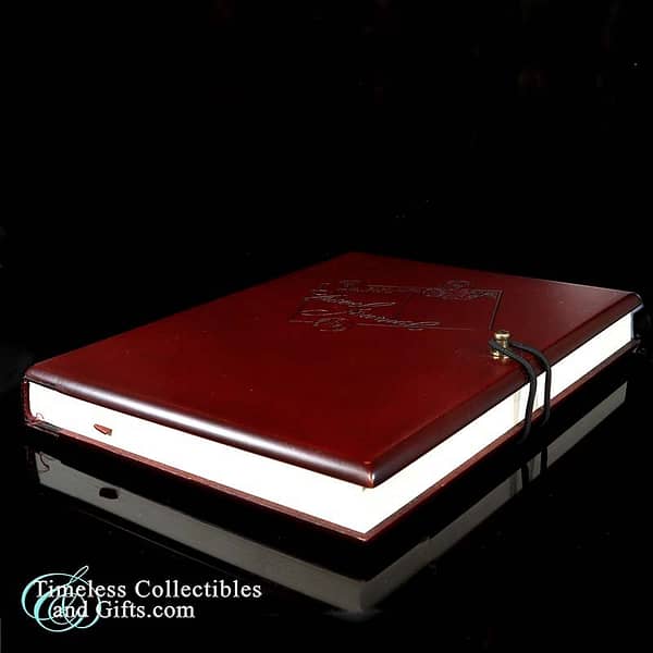 Penman Paper Heirloom Cherry Wood Journal 1