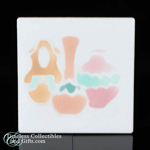 Southwest Tile Pastel Orange Green Pink Pots 4a