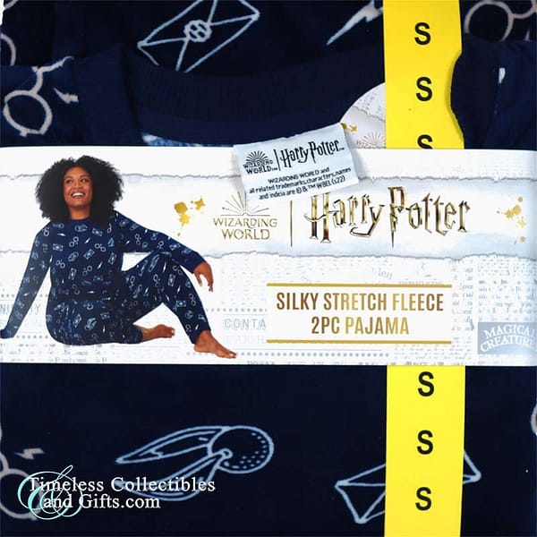 Harry Potter Silky Stretch Fleece 2PC Pajama Small 1 copy